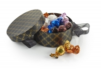 Sort/Guld - Mixede Chokoladekugler | 300g.