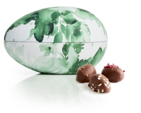 Metal&aelig;g gr&oslash;n blomst &Oslash;kologiske Marcipan&aelig;g | 170g