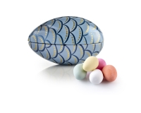 Faberg&eacute; metal&aelig;g med marcipan&aelig;g m/sukkerskal | 50g