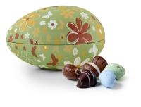 Butterflies & flowers metal&aelig;g med Mixede P&aring;ske&aelig;g  | 250g