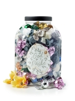 Jars med l&aring;g og Mixede Chokoladekugler | 1775g