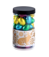 Guldhare b&oslash;tte med Pralin&eacute;&aelig;g - mix - Stor | 250g