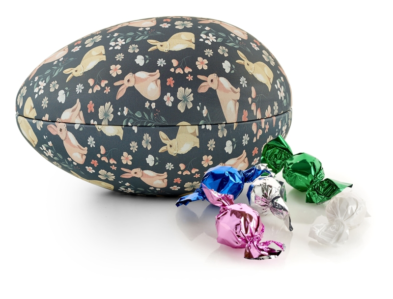 Bunnies Metal&aelig;g med chokoladekugler | 150 g