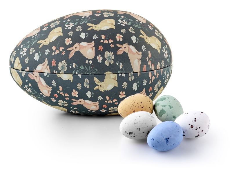 Bunnies Metal&aelig;g med belgiske fugle&aelig;g | 200 g