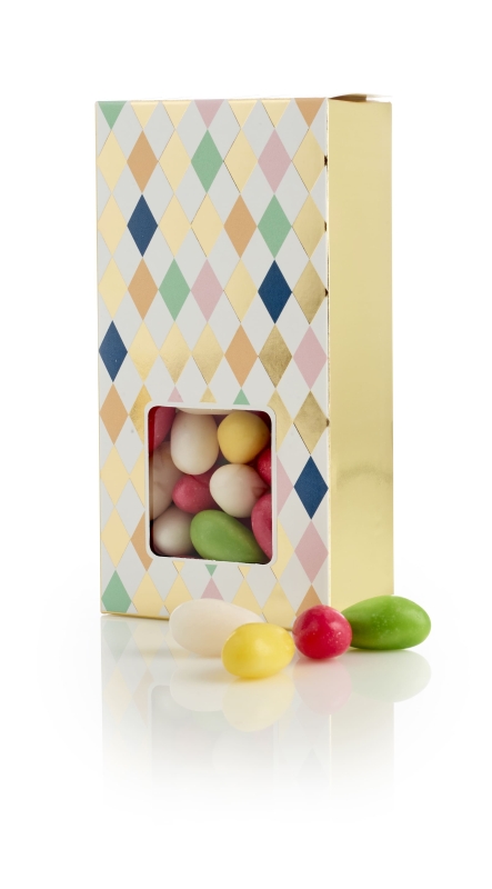 Harlekin p&aring;ske&aelig;ske med Sukker&aelig;g | 90g