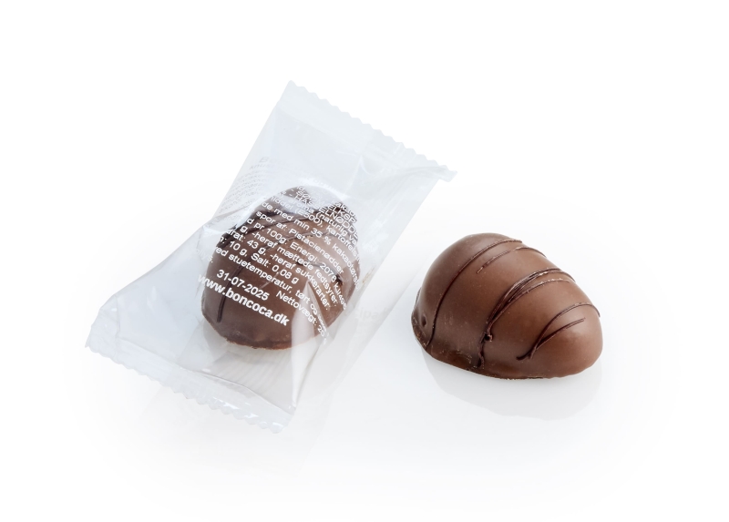 20 g. Knus Nougat m/lys chokolade | 20g