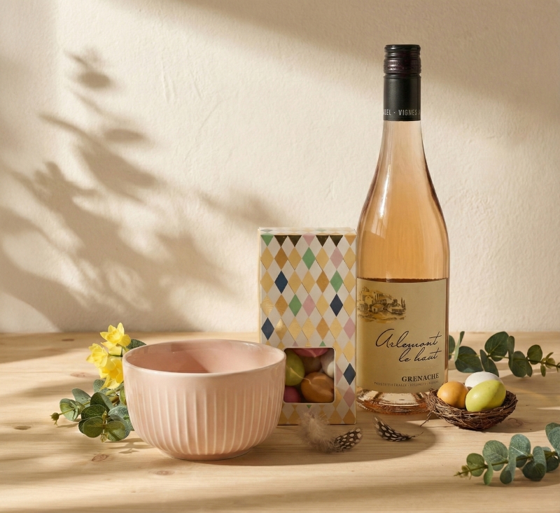 Hammersh&oslash;i Sk&aring;l &Oslash;12 cm & Ros&eacute;vin - Nude | 90g