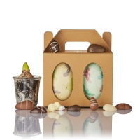 Cocoture 2 x metal&aelig;g gr&oslash;nt og gult | 300+275g