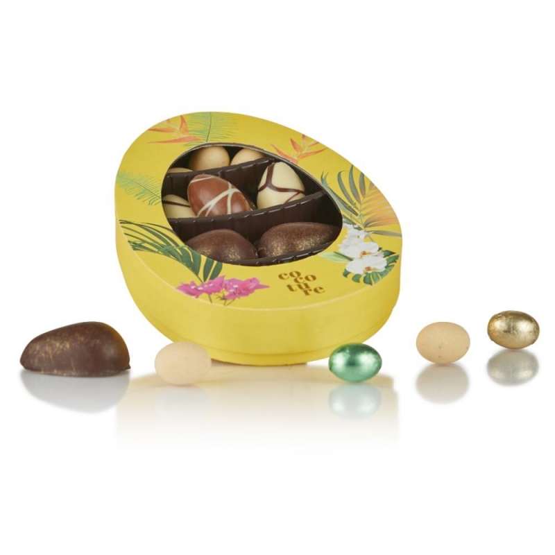 Cocoture medium easter folieæg marcipanæg og chokoladeæg|188g