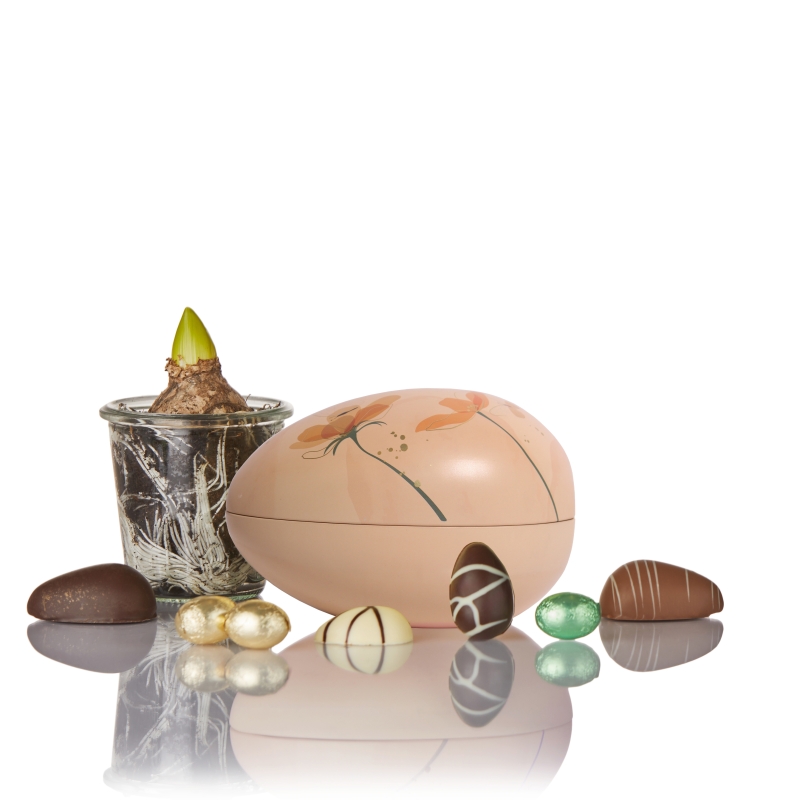 Orange Cocoture metal&aelig;g med marcipan & chokolade&aelig;g|275g