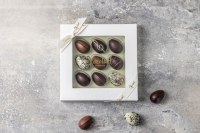 Xocolatl Marzipan eggs gave&aelig;ske med 9 stk.|80g