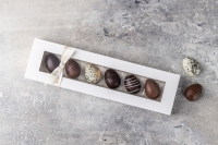 Xocolatl Maxi marzipan eggs 6 stk.|70g