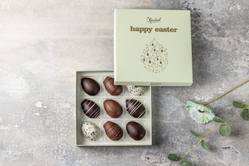 Xocolatl Golden Marzipan 9 stk.| 100 g