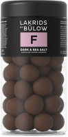 Lakrids by B&uuml;low Regular F - M&oslash;rk & Hav Salt |270g