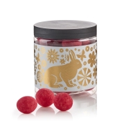 Dansk Lakridskugle m/hvid chokolade & hindb&aelig;rpulver | 150g