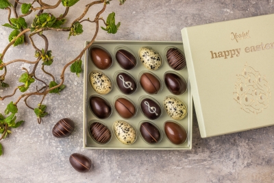 Xocolatl golden eggs green marcipan 16 stk | 165g