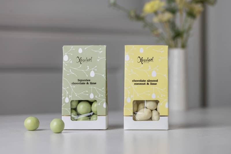 Xocolatl Coconut lime almond mandler |45g