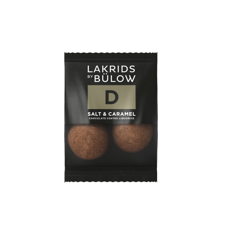 Lakrids by B&uuml;low Mini D Salt & karamel 2 stk. (250 poser)