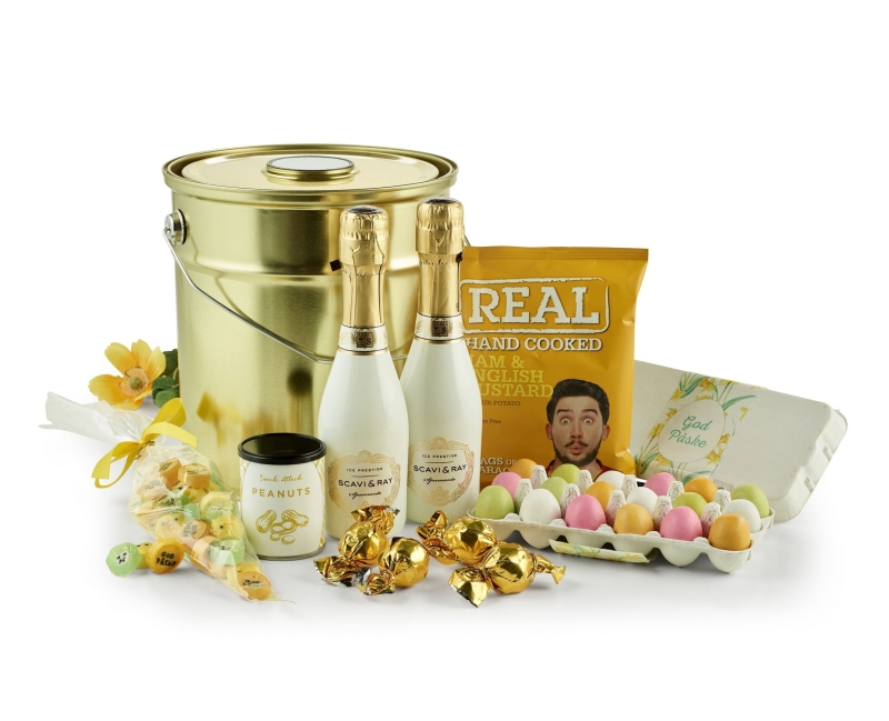 P&aring;skespanden - Guld m/USB h&oslash;jtaler | 35g