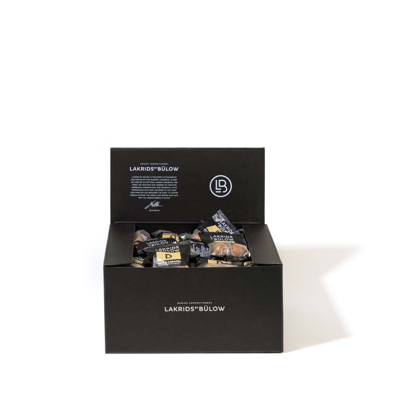 Lakrids by B&uuml;low Box of Mini D- salt & caramel 2 stk. |720g